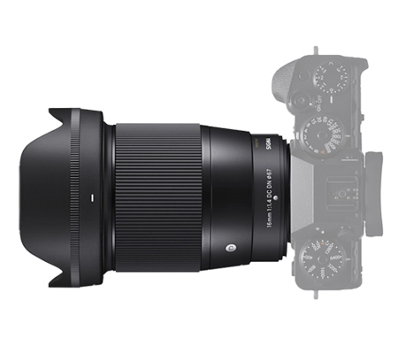 Sigma 16mm f/1.4 DC DN Contemporary for Fujifilm X Mount APSC