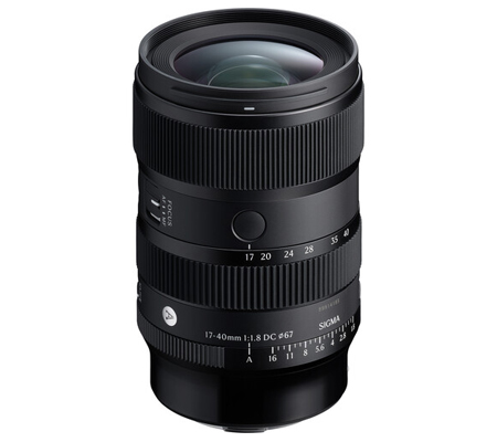 Sigma 17-40mm f/1.8 DC Art for Panasonic Leica Sigma L Mount APSC