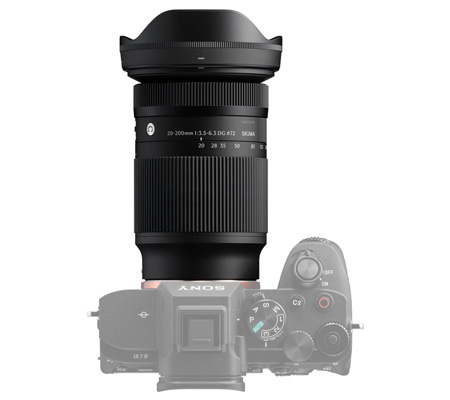 Sigma 20-200mm f/3.5-6.3 DG Contemporary for Sony E Mount Full Frame
