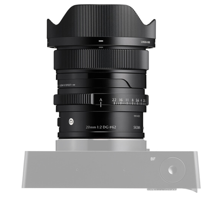 Sigma 20mm f/2 DG Contemporary for Leica L Mount Full Frame Black