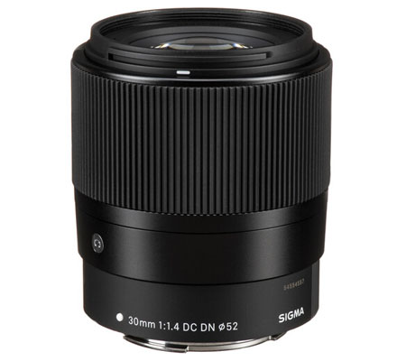Sigma 30mm f/1.4 DC DN Contemporary for Canon EF-M Mount APSC