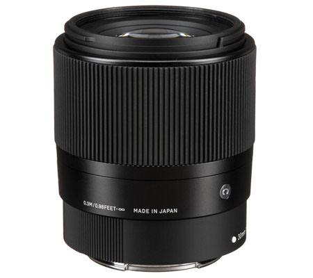 Sigma 30mm f/1.4 DC DN Contemporary for Canon EF-M Mount APSC