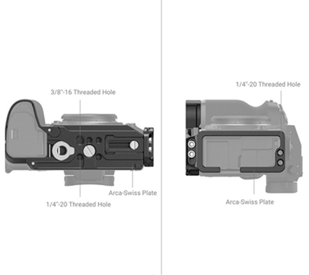 SmallRig L Bracket for Fujifilm X-H2 / X-H2S 3928B