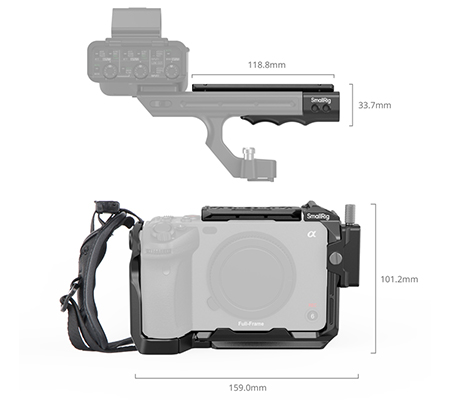 SmallRig Handheld Cage Kit for Sony FX30 / FX3 / FX3A 4184B