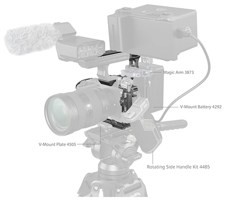 SmallRig HawkLock Quick Release Advanced Cage Kit for Sony FX3 / FX30 / FX3A