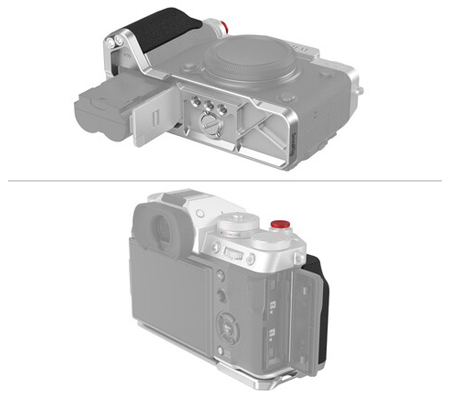 SmallRig L-Shape Grip for Fujifilm X-T5 4136 Silver