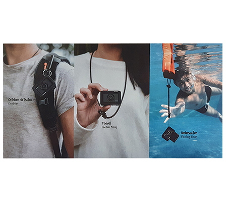 Sony Travel Kit (Floating Strap + Leather Strap + Carabiner) for Action Camera