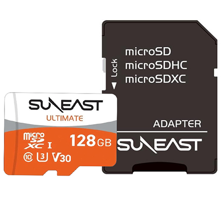 Suneast MicroSD 128GB 95MB/s UHS-I V30 Ultimate Orange Series SE-MSDU1128E095