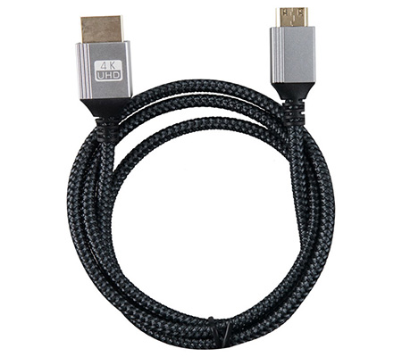 TetherPlus Mini HDMI to HDMI V2.0 4K 2M Cable Nylon Braided (TP-NUHDAMNM-200)
