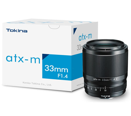 Tokina atx-m 33mm f/1.4 for Fujifilm X Mount