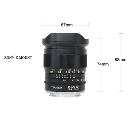 TTArtisan 11mm f/2.8 for Sony FE Mount Full Frame
