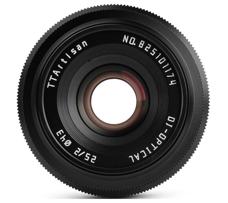 TTArtisan 25mm f/2 for Fujifilm X Mount APSC