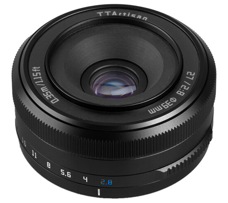TTArtisan AF 27mm f/2.8 for Fujifilm X Mount APSC Black