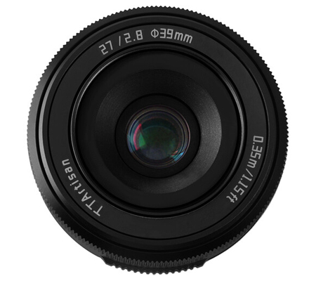 TTArtisan AF 27mm f/2.8 for Fujifilm X Mount APSC Black