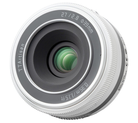 TTArtisan AF 27mm f/2.8 for Fujifilm X Mount APSC Polar White Limited Editon