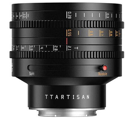 TTArtisan 35mm T2.1 Dual Bokeh Cine Lens for Panasonic Leica L Mount Fullframe Lens