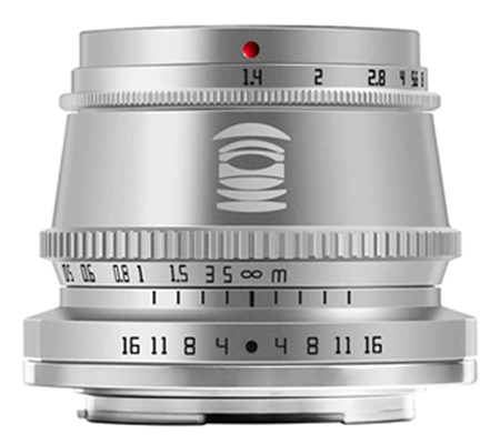 TTArtisan 35mm f/1.4 for Sigma Leica L Mount APSC Silver