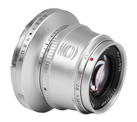 TTArtisan 35mm f/1.4 for Sigma Leica L Mount APSC Silver
