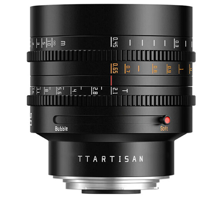 TTArtisan 50mm T2.1 Dual Bokeh Cine Lens for Canon RF Fullframe Lens