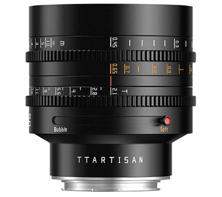 TTArtisan 50mm T2.1 Dual Bokeh Cine Lens for Panasonic Leica L Fullframe Lens