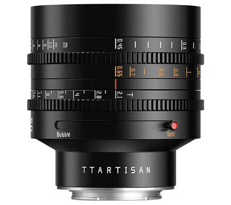TTArtisan 50mm T2.1 Dual Bokeh Cine Lens for Sony FE Fullframe Lens