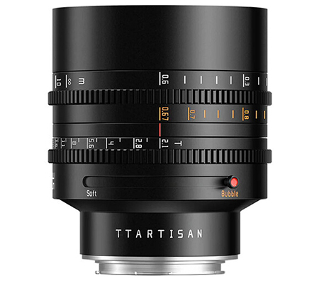 TTArtisan 85mm T2.1 Dual Bokeh Cine Lens for Panasonic Leica L Mount Fullframe Lens