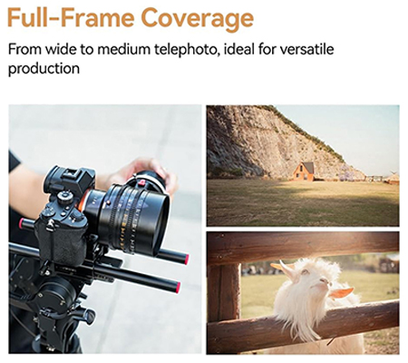 TTArtisan 85mm T2.1 Dual Bokeh Cine Lens for Canon RF Fullframe Lens