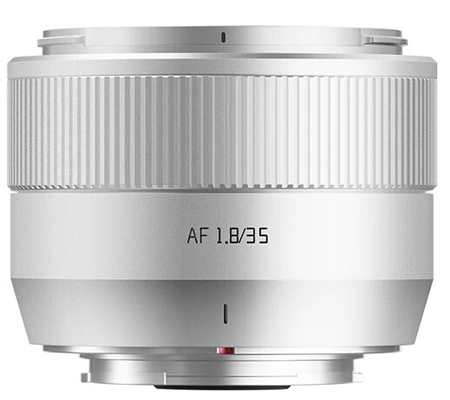 TTArtisan AF 35mm f/1.8 Mark II for Fujifilm X Mount APS-C Silver
