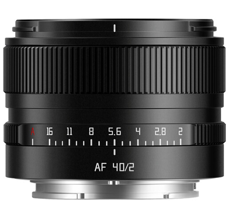 TTArtisan AF 40mm f/2 for Sony FE Mount Full Frame