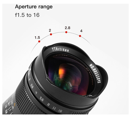 TTArtisan 21mm f/1.5 for Sigma Panasonic Leica L Mount Full Frame