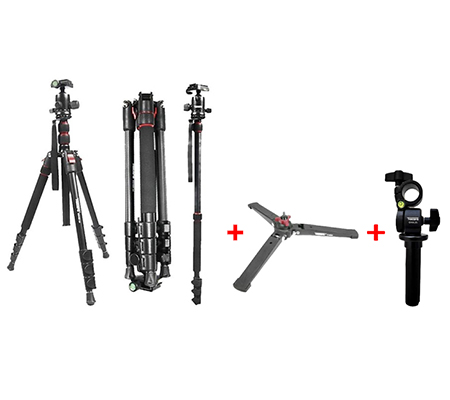 Takara Rover 66 Tripod Monopod + Takara T-054 + OHA 25