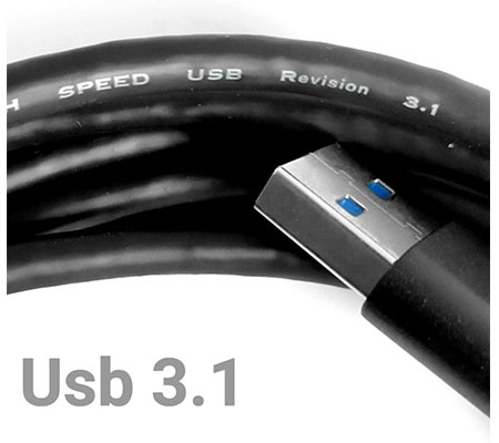 TetherPlus Type C USB 3.1 2 Meter (TP-UB31AMTC-200)