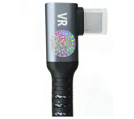 TetherPlus USB 3.2 Type-C to Type-C VR L Shape 5 Meter (TP-UB32TCTCL-500)