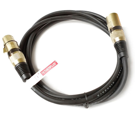 TetherPlus XLR Male to Female Audio Microphone Cable 10m (XLRAMAF-1000)