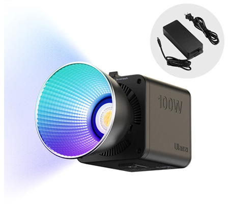 Ulanzi ML100RGB 100W RGB COB Video Light with Built-In Battery