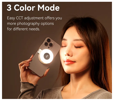 Ulanzi LM19 MagSafe LED Selfie Ring Light White L049GBB1