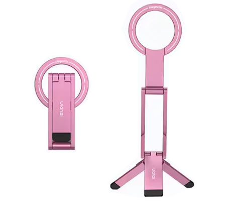 Ulanzi MA60 Foldable Magnetic Phone Tripod Stand Pink