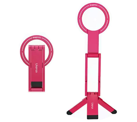 Ulanzi MA60 Foldable Magnetic Phone Tripod Stand Red