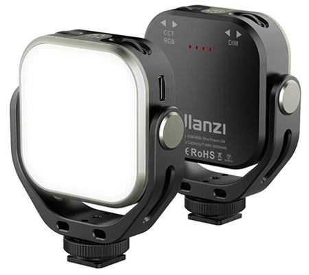Ulanzi VL66 RGB LED Video Light 360° Rotatable (L088)