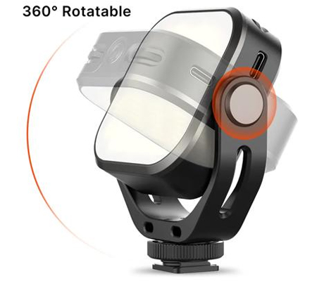Ulanzi VL66 RGB LED Video Light 360° Rotatable (L088)