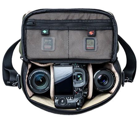 Vanguard VEO Select 22S Shoulder Bag Green