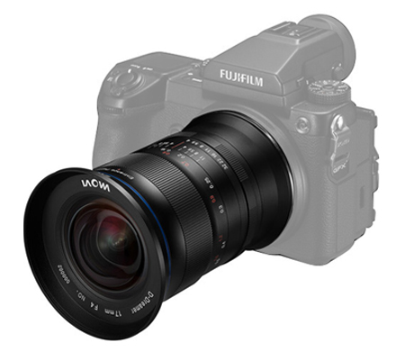 Laowa for Fujifilm G 17mm f/4.0 GFX Zero-D Venus Optics
