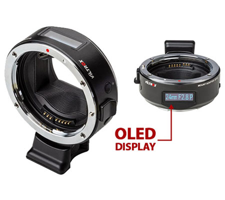 Viltrox EF-E5 Canon EF Lens to Sony E Mount Camera Smart Adapter