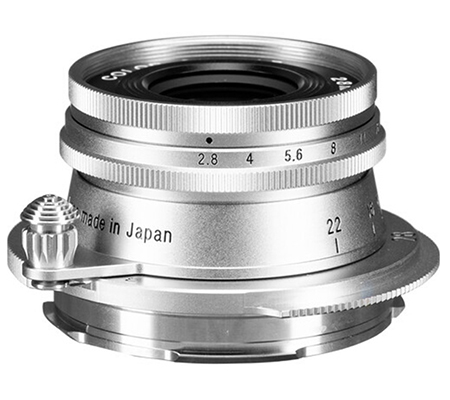 Voigtlander 28mm f/2.8 VM I Color-Skopar Aspherical for Leica M Mount Full Frame Silver