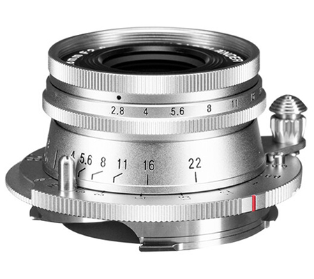 Voigtlander 28mm f/2.8 VM I Color-Skopar Aspherical for Leica M Mount Full Frame Silver