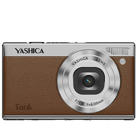 Yashica Tank Compact Digital Camera Brown