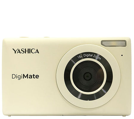 Yashica DigiMate Digital Camera Off White