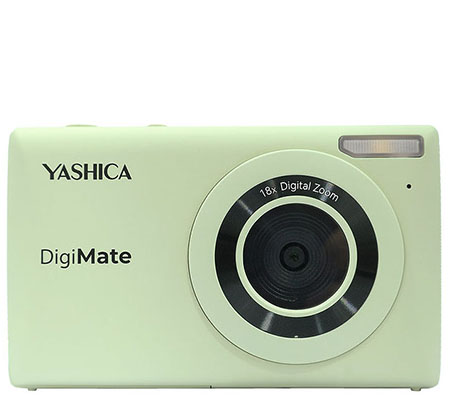 Yashica DigiMate Digital Camera Mint Green