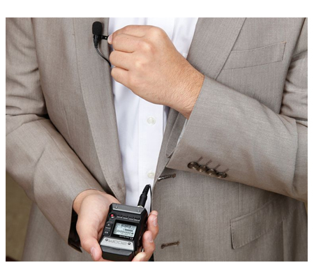 Zoom F1 Field Recorder with Lavalier Microphone