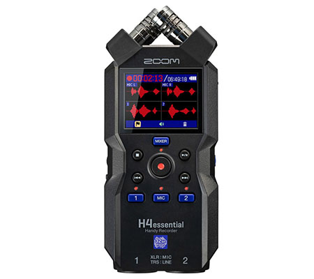 Zoom H4essential 4-Track 32-Bit Float Portable Audio Recorder
